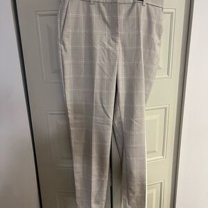 H&M Checkered Beige Slacks